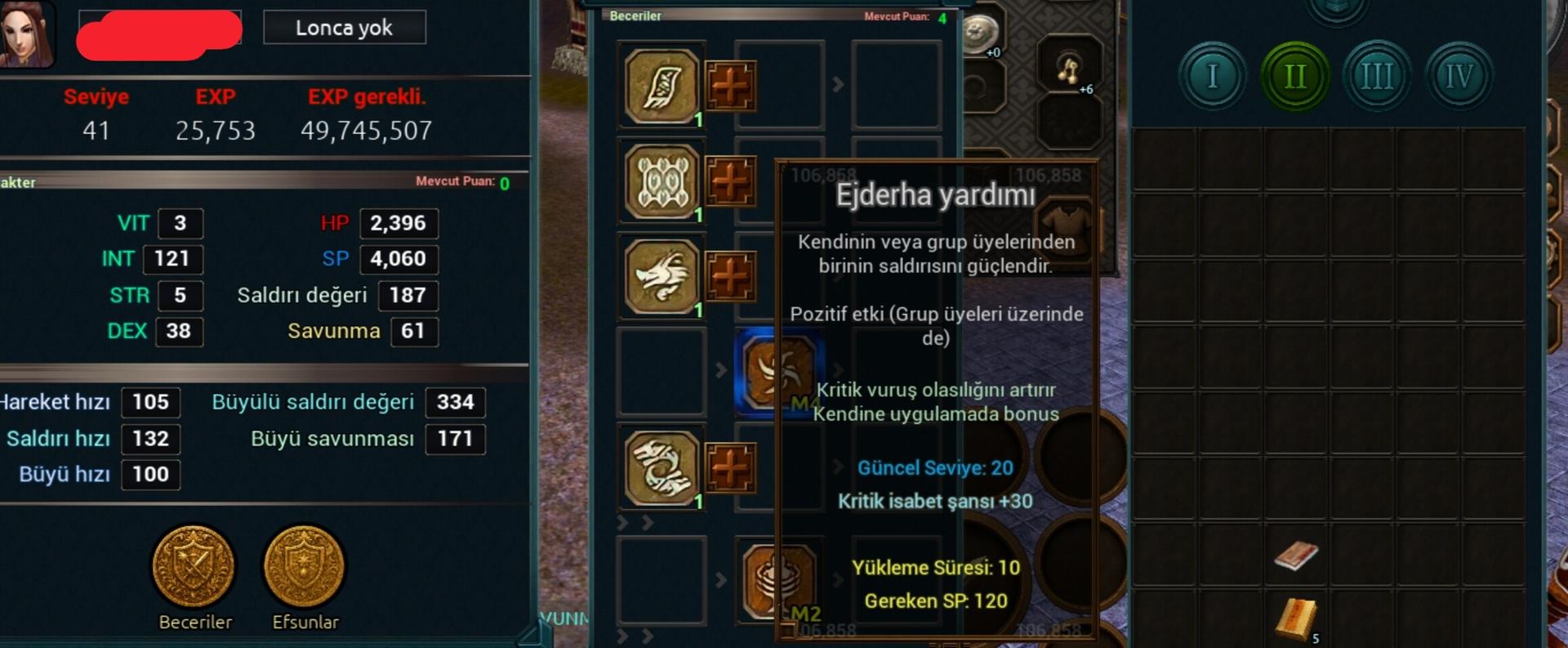 41 lv %30 krit %30 direnç şaman