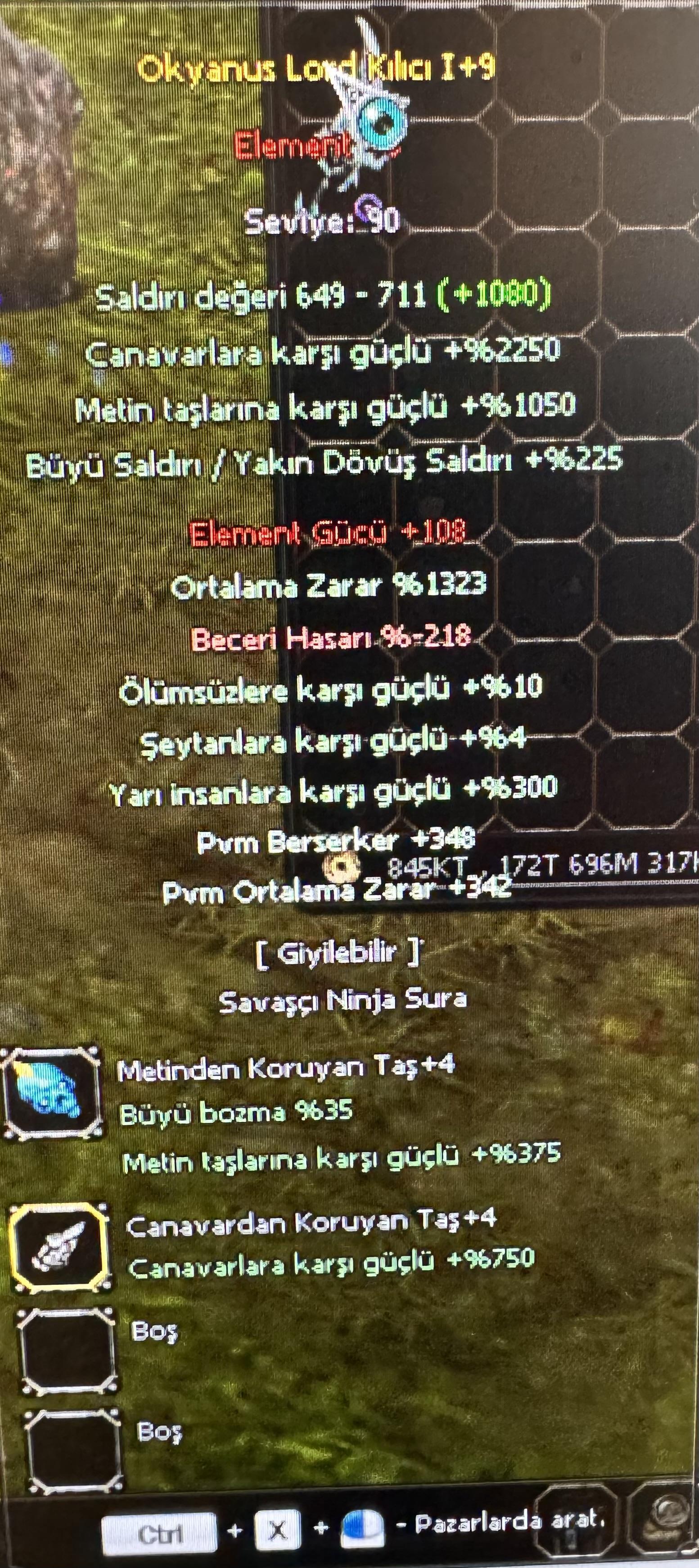 +9 Okyanus KıLıCı