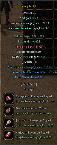 30 BEC 10 YARI DELİCİ ÇEVİKLİK KİN KILICI