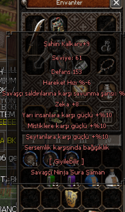 +9 ŞAHİN KALKANNNNNNNN