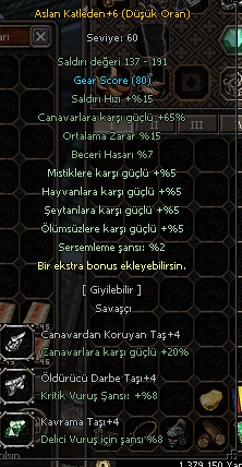 61 SAVAŞÇI 1500 HASAR