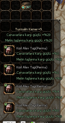 +9 TURMALİN KEMER FUL PERMA CEVHER