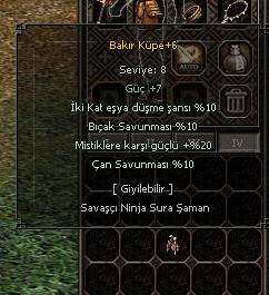 bakır küpe +6 10 eşyalı