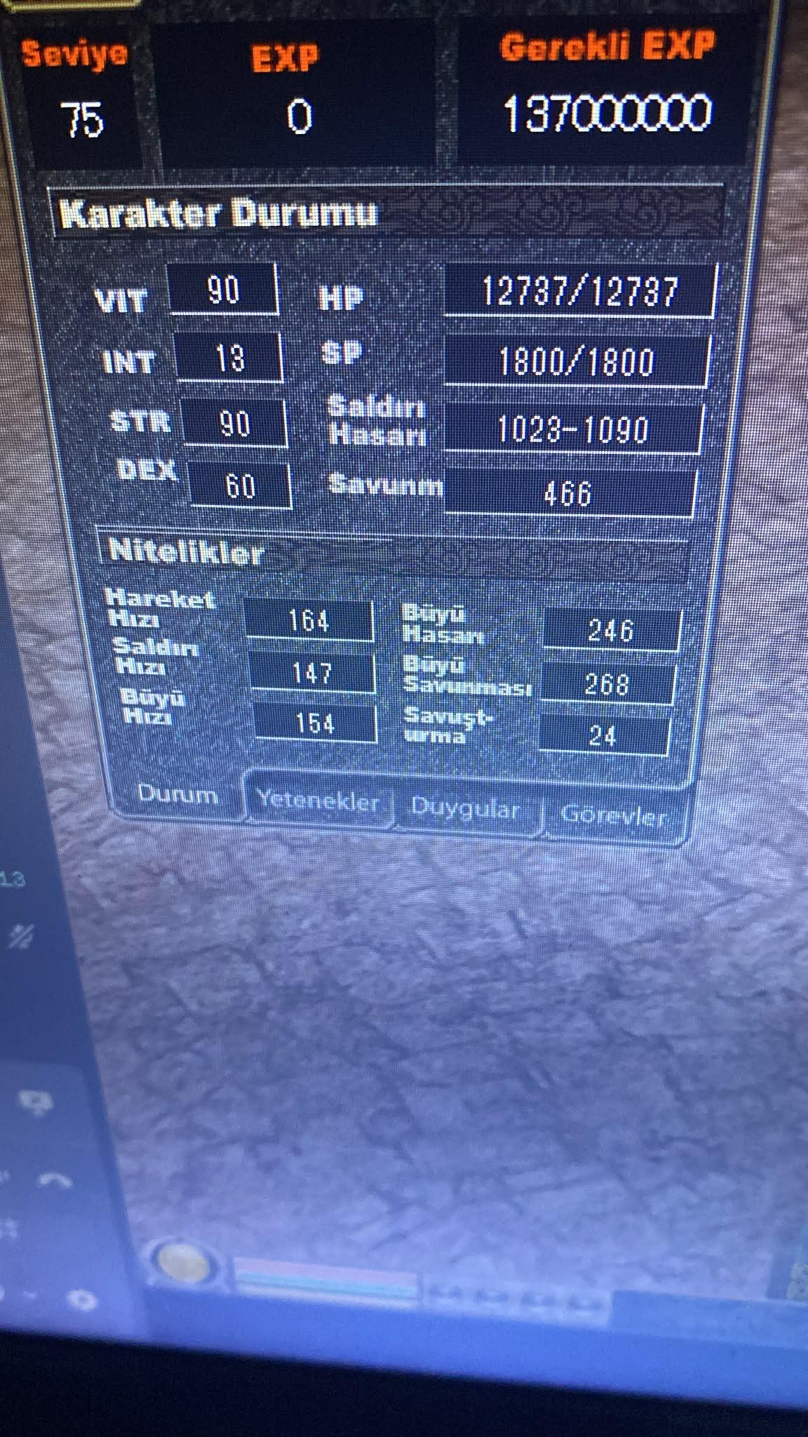 75 sav hava G biyo lanet yarısı
