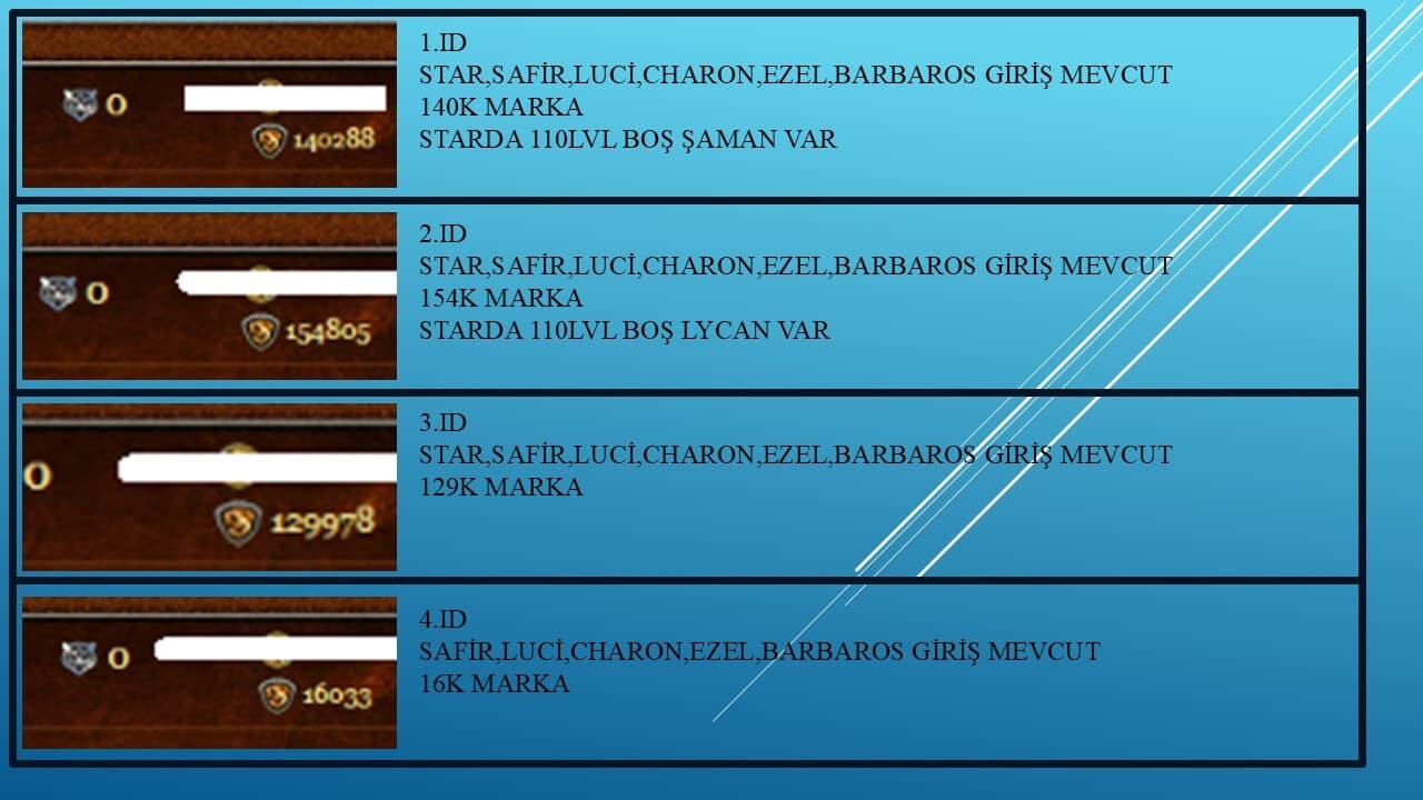 KELEPİR MARKALI HESAPLAR
