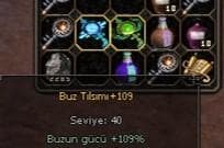 RÜZGAR TILSIMI +105 BUZ TILISIMI +109 1000 TL KAÇMAZ