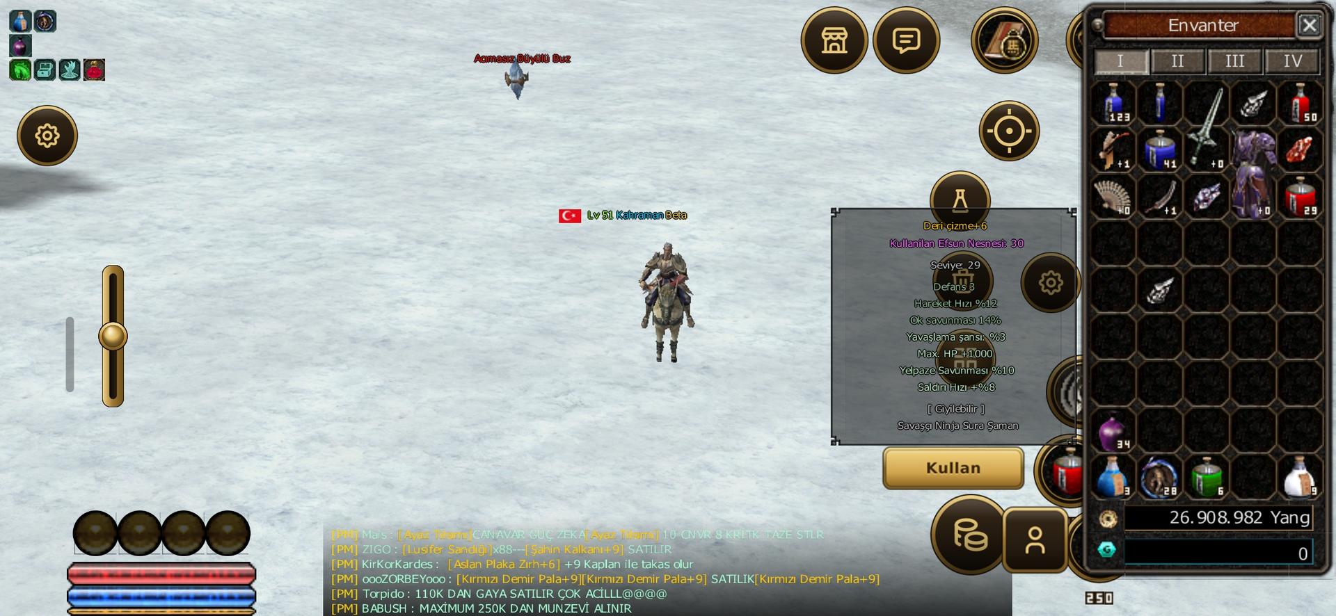 FULLL 51 LVL HESAP PİYASA ALTI