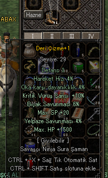 DERİ ÇİZME 1.5K HP 10 KRİTİK