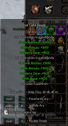 Kızıl Cellat Bineği (SET BİNEĞİ)