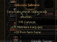 gökyüzü şebnemi seti
