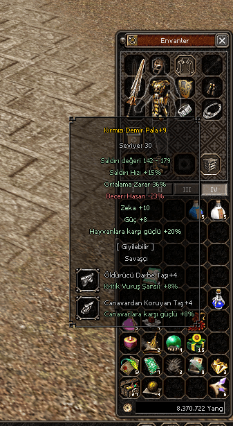 65 BEDENSEL 8.8k hasarlı