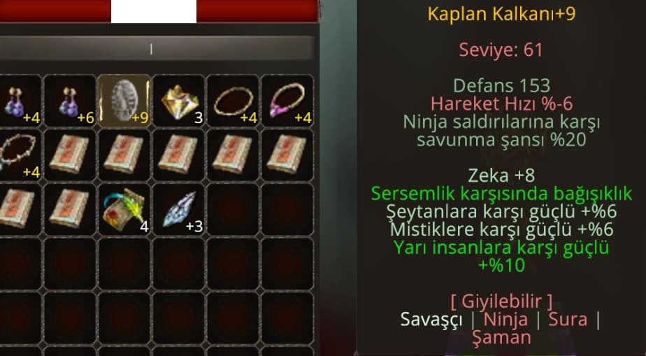 +9 KAPLAN KALKAN