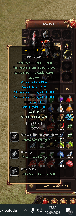 +20 FARMLIK KILIÇ FULL TAŞŞ ÇEKENE HEDİYEEE VAR