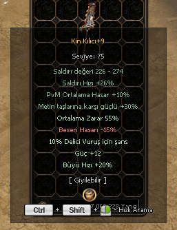 55 ort kin 12 güç 10 delici 30 tl