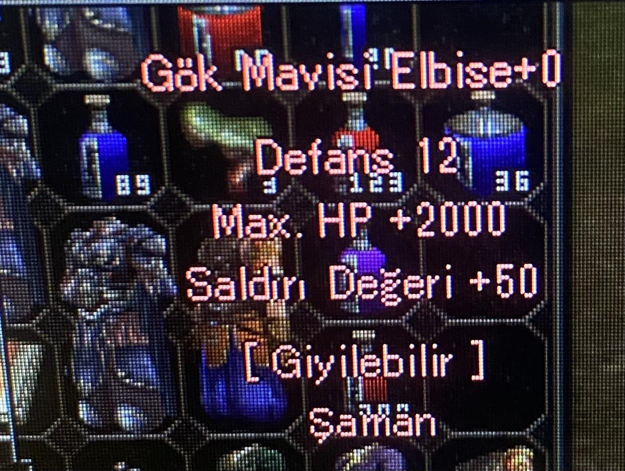 2k HP 50 str saman zırhı 150TL