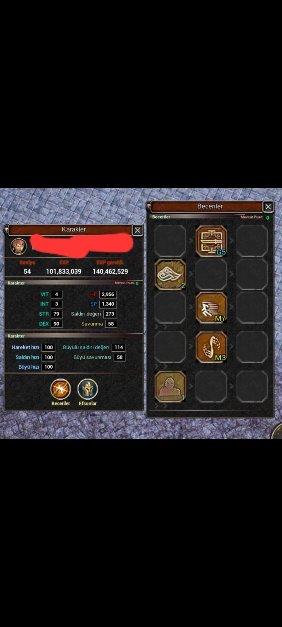 54 LVL NINJA UYGUNA