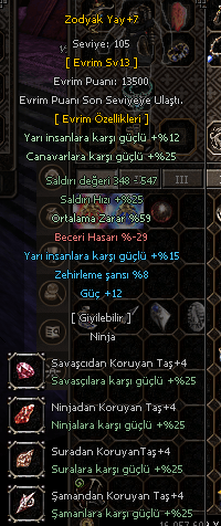 105 LWL WSLİK NİNJA 44 K CAN ZODYAK YAYY
