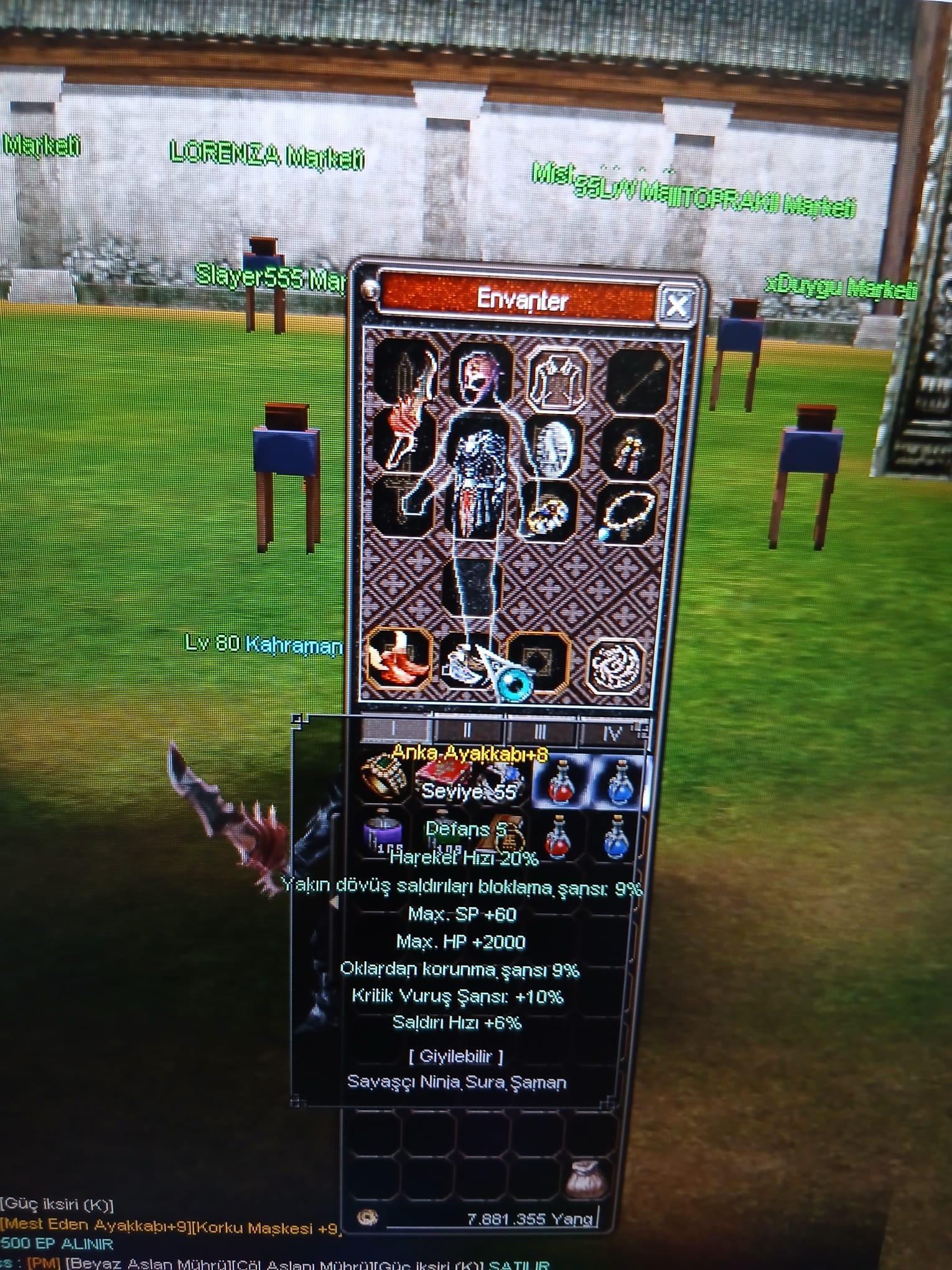 80 LVL CATALIK HESAP FİYAT SONDUR