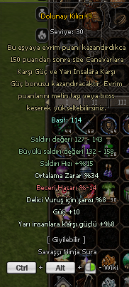 +9 DOLUNAY 34 ORT YARI DELİCİ GÜC