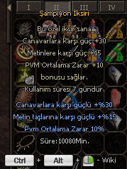 ŞAMPİYON İKSİRİ SATILIR