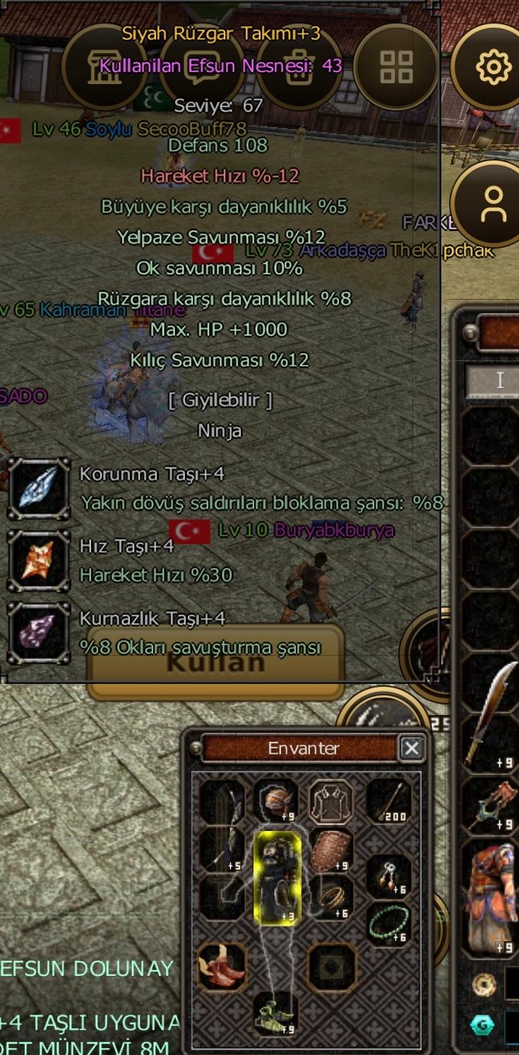 75 BIÇAKÇI PİYASADA 3 PARÇA İTEMİYLE