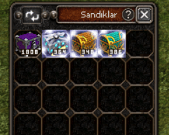 Tüm bu sandıklar 250 TL