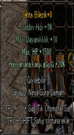 Tahta bilezik 20 hayvan 1.5 hp