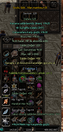 15 YILAN ZIRHI METİN TAŞLI