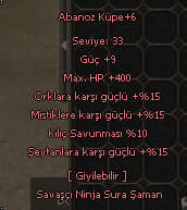 Abanoz Küpe +6