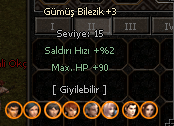 Gümüş Bilezik +3 FARM DESTEK HIZLI TESLİMAT