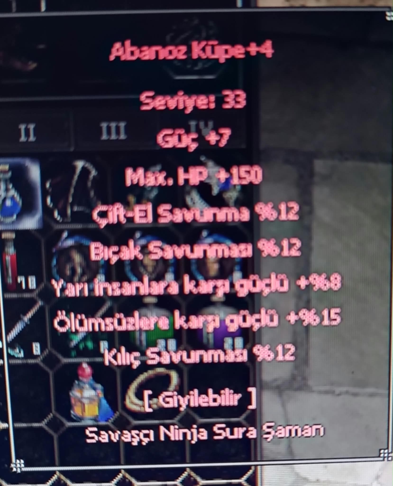 ELİT EFSUN ABANOZ KÜPE12-12-12-8