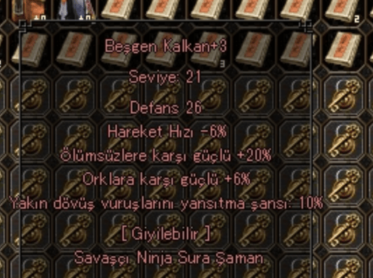 ÖLÜMSÜZ 20-ORK 6-YAKIN DÖVÜŞ YANSITMA 10 TEKLİF