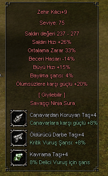 +9 ZEHİR ÖLÜMSÜZLÜ