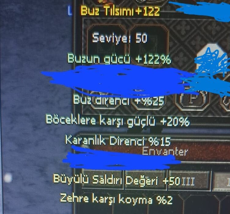 BUZ TILSIMI +122 50 BUYULU STRLI SATILIRr