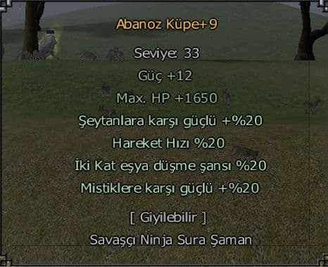 +9 abanoz küpe