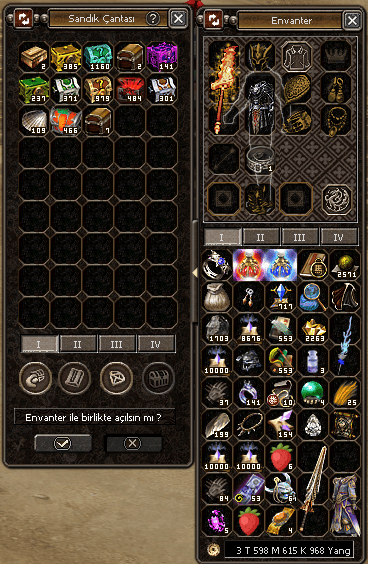 KİN SANDIK 10T YANG FARM İTEMLER