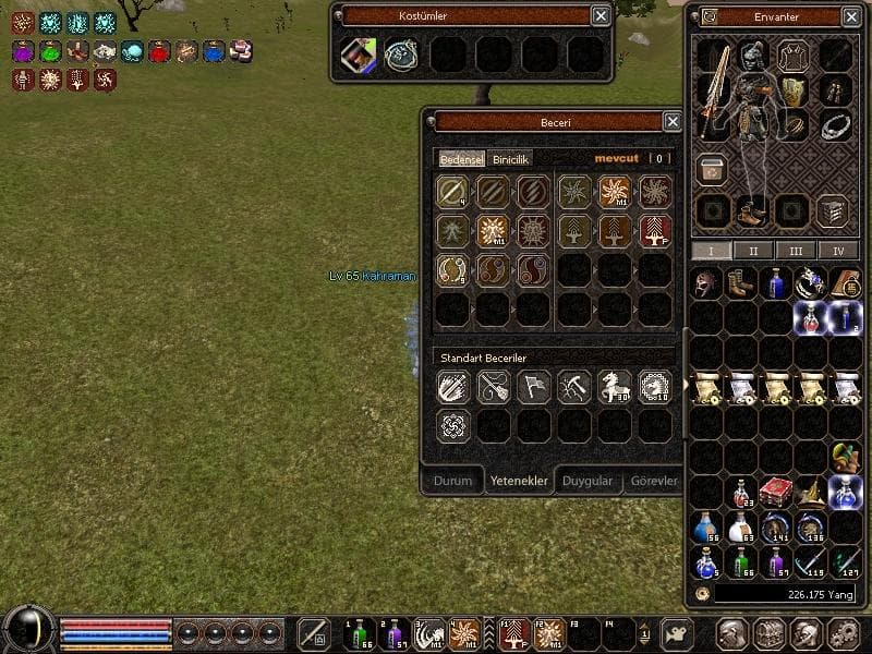 65 BEDO ORK DİŞİNDE 1.700 EP KARAKTER KUTUSU BANA AİT