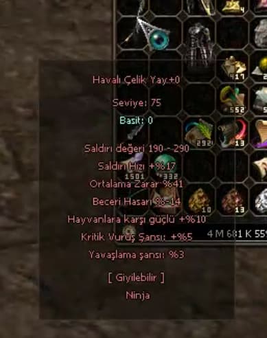 HavaLI ÇELİK yAY +41 ORTALAMALI