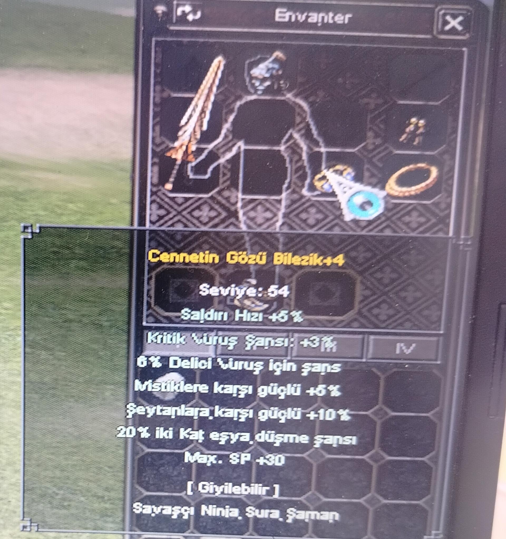 61 lvl bedensel