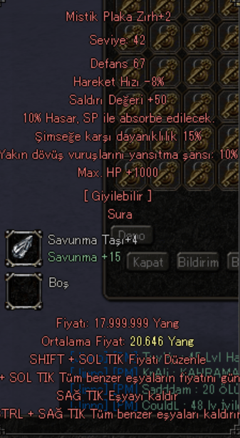 ELİT FARM SURA ZIRH TKS MEVCUR