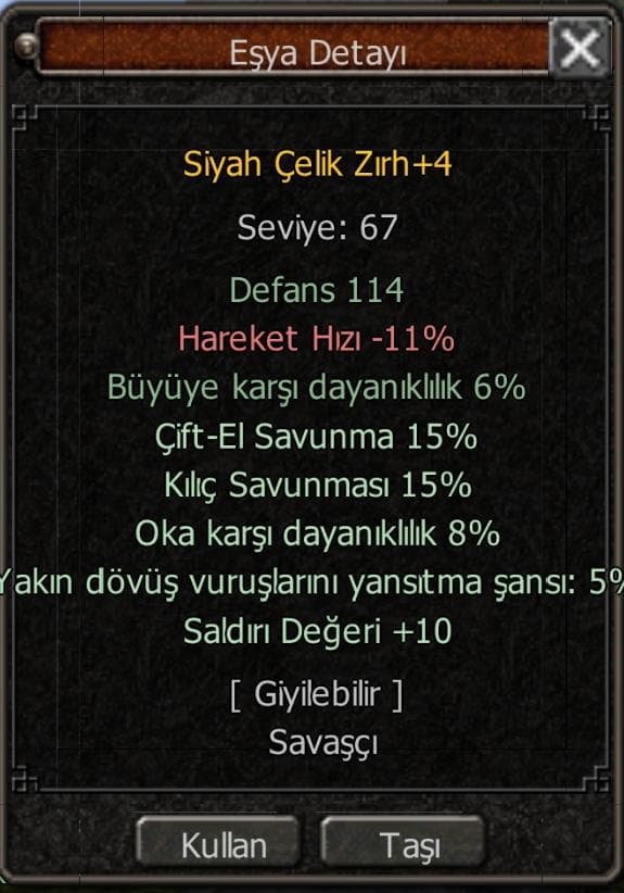 +4 SİYAH ÇELİK
