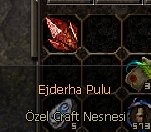 Ejderha Pulu 25 ORT 125 metin 125 canavar 20(Boynuz değil)