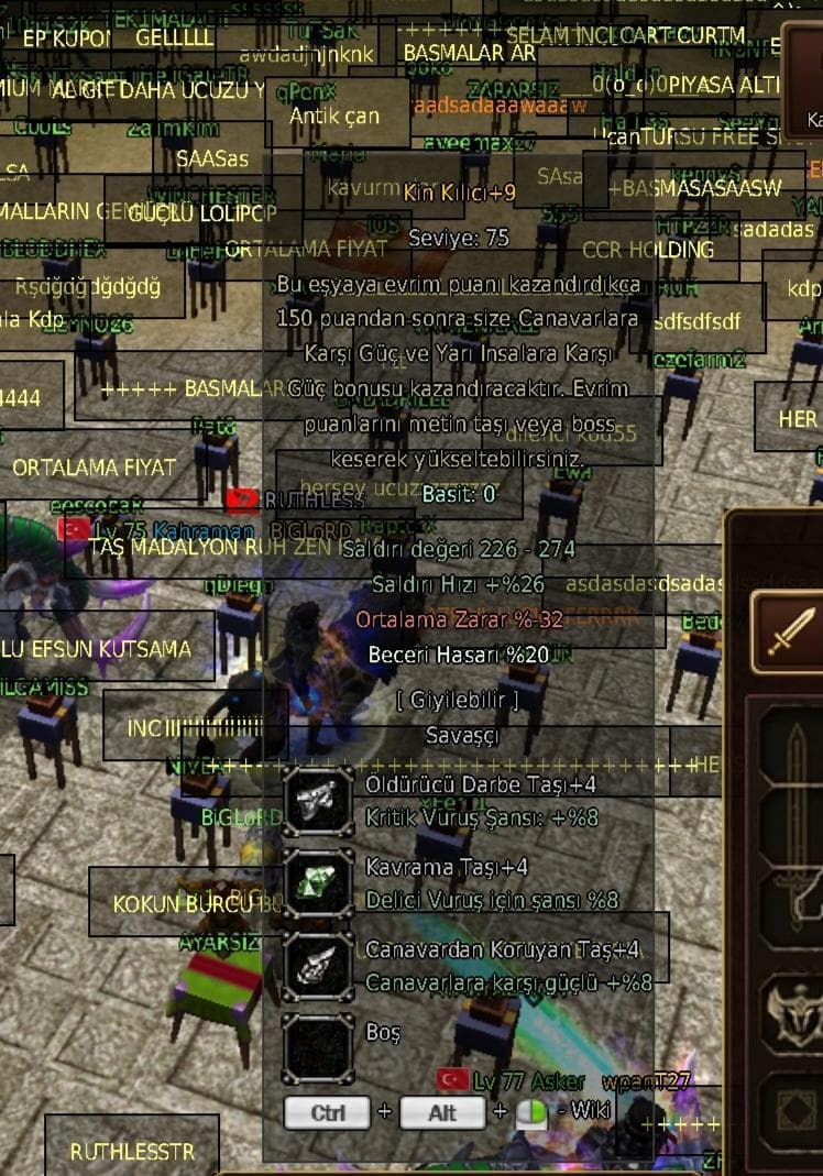 20 beceri +9 Kin