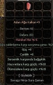 +9 ASLAN AĞZI KULE CANAVARI KELEPİR