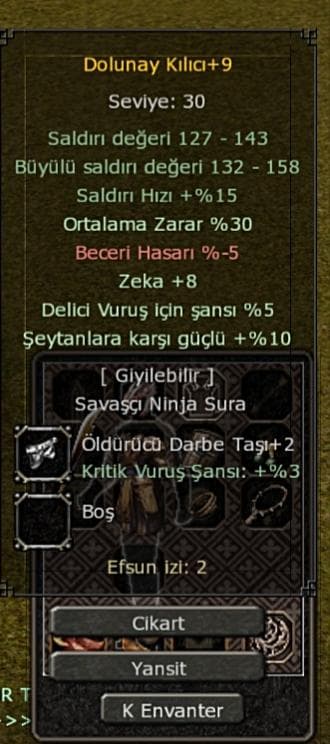 +9 Sura dolusu 1000 TL
