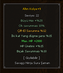 +9 ALTIN KOLYE UYGUNA