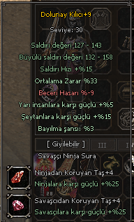+9 DOLU 4 KARAKTER TAŞLI