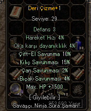 1.5 K HP 15 KILIÇ 10 ÇİFTEL ÇİZME TEKLİF