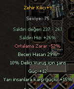 29 YARI GÜÇ DELİCİ ZEHİR