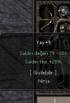 1 LEVEL YAY +9 EFSUNSUZ